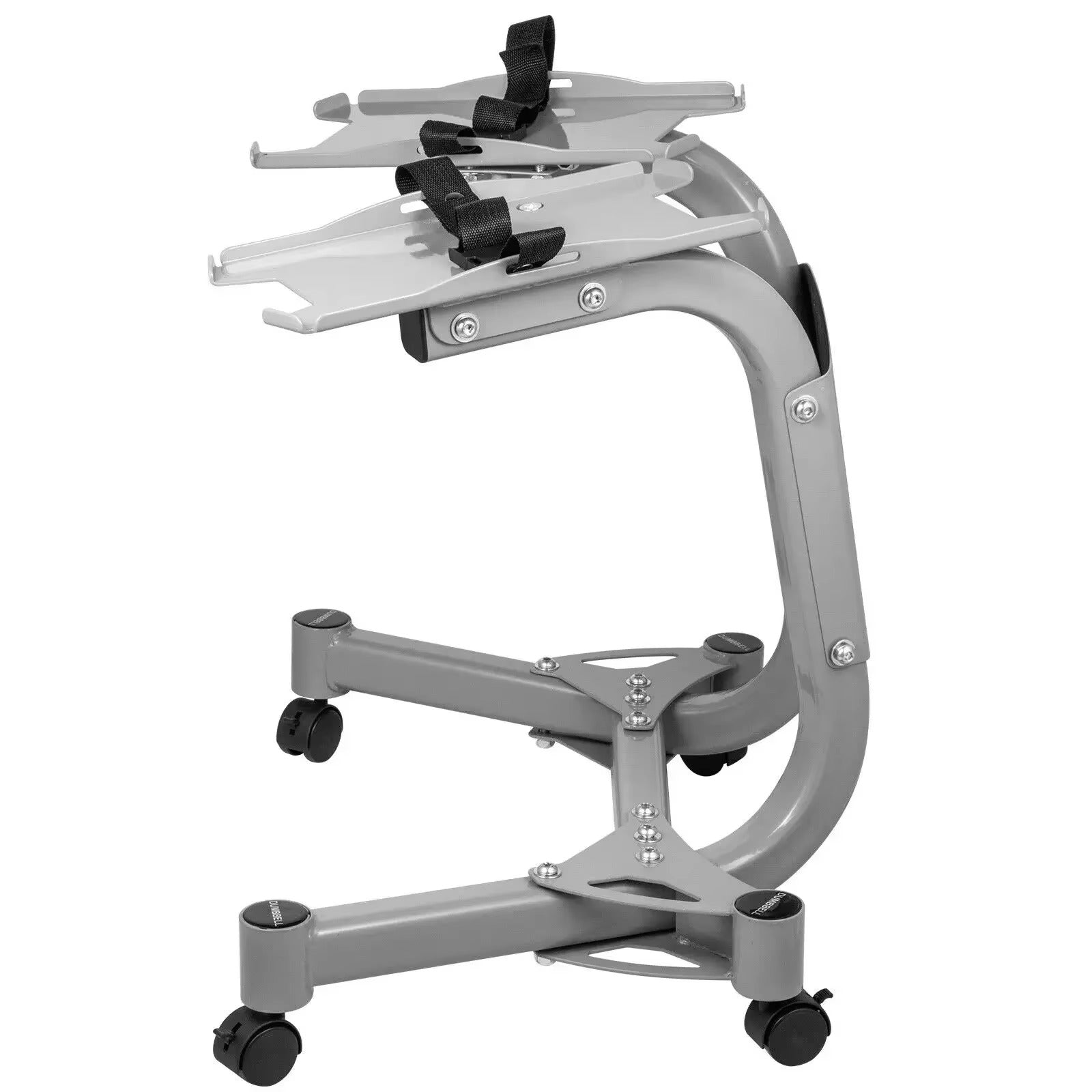 Sihao stand manubri regolabile 100kg con ruote palestra