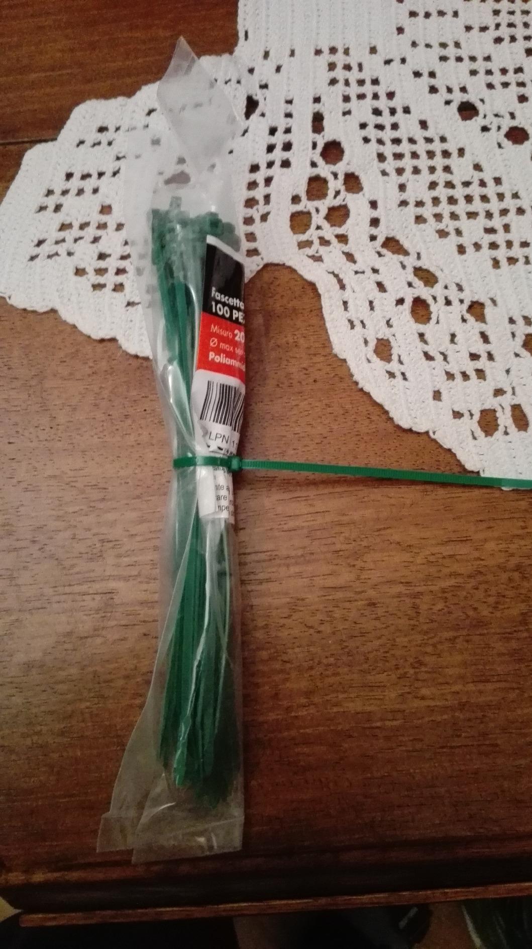 Valex Fascette verdi 200x3,6 mm 100 pezzi poliammide