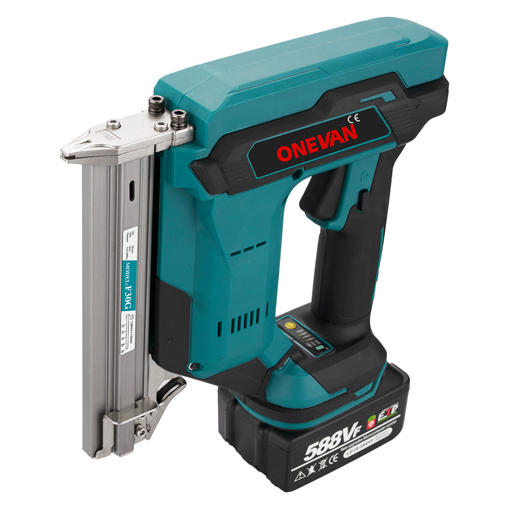 ONEVAN Woodworking Tools chiodatrice F30G 18V 2 batterie