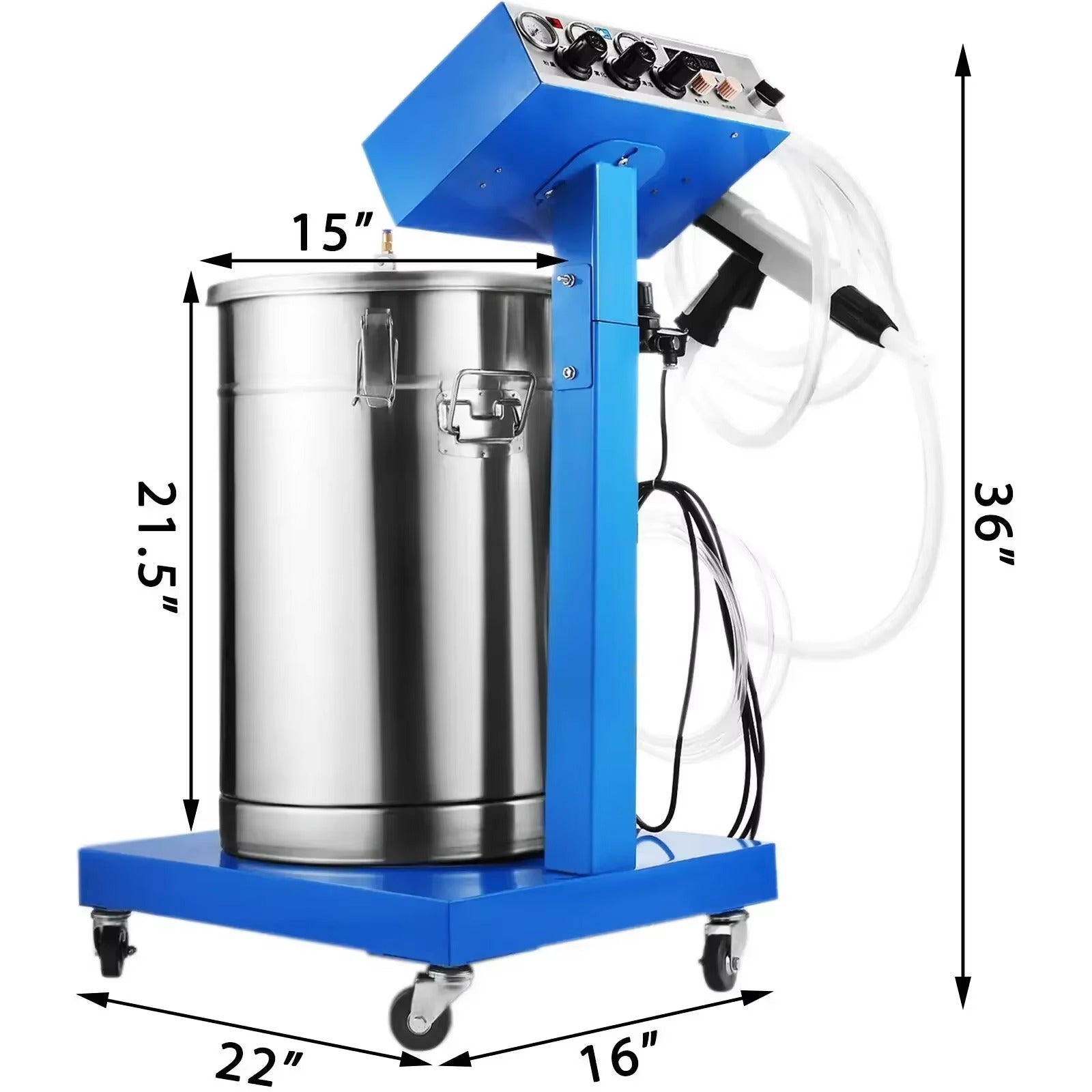 Sihao WX-958 pistola verniciatura a polvere 45L spina EU