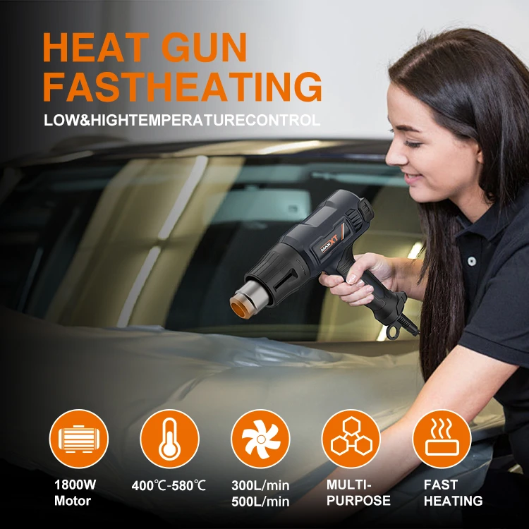 MAXXT MHG1800 Pistola Termica 1800W 2 Temperature