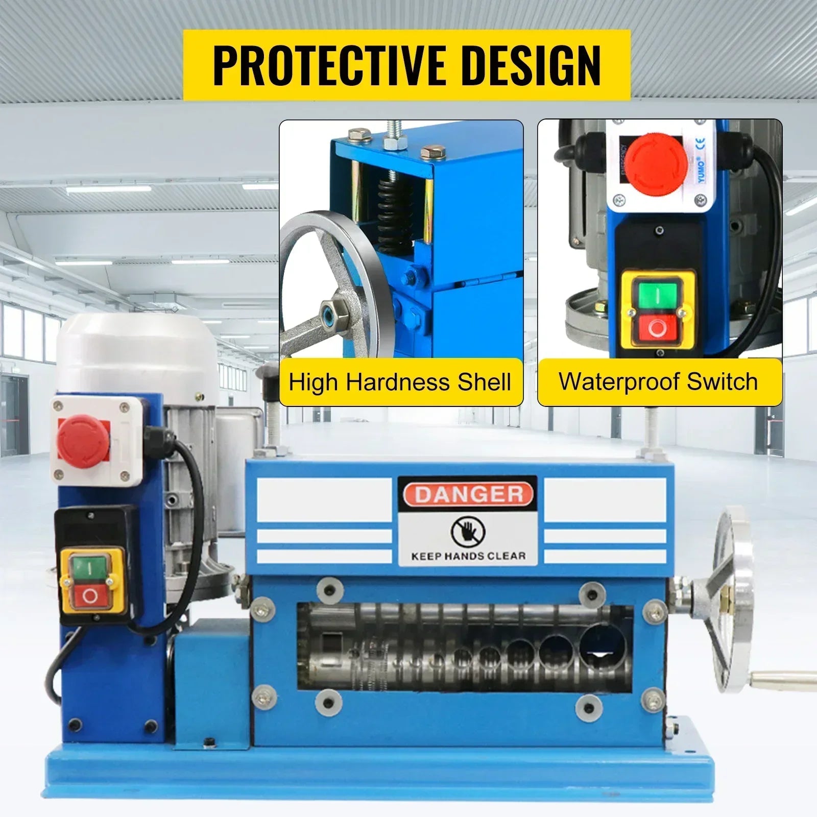 Sihao Stripping Machine spellacavi 370W 1-38mm 11 canali