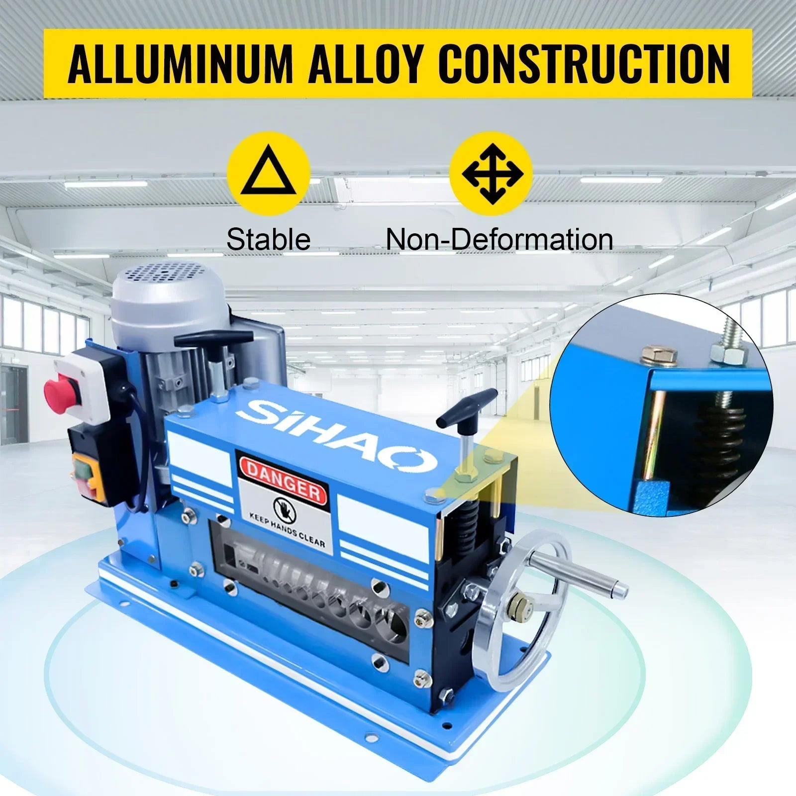Sihao Stripping Machine spellacavi 370W 1-38mm 11 canali