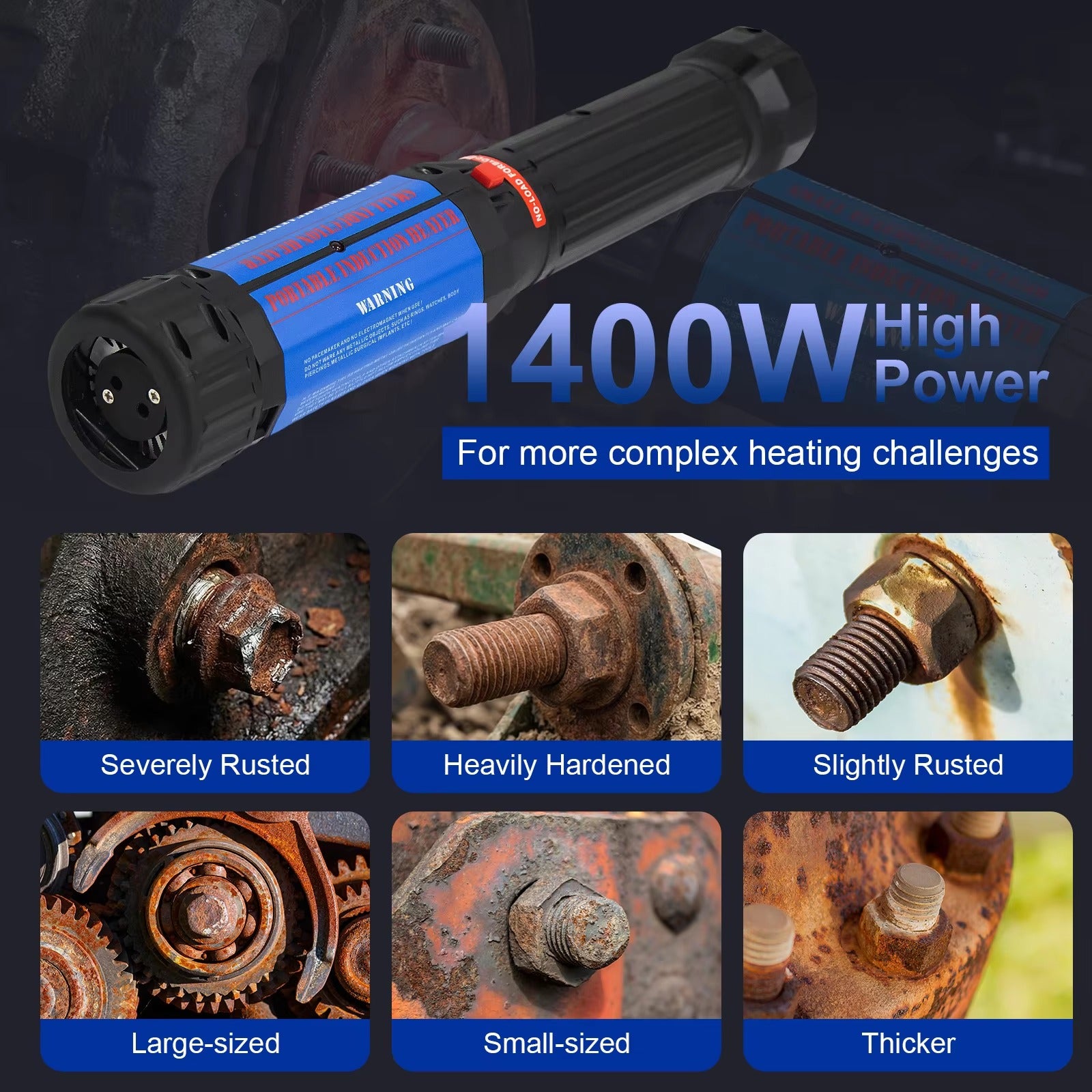 Sihao Riscaldatore a Induzione 1400W 10 Bobine 220V EU