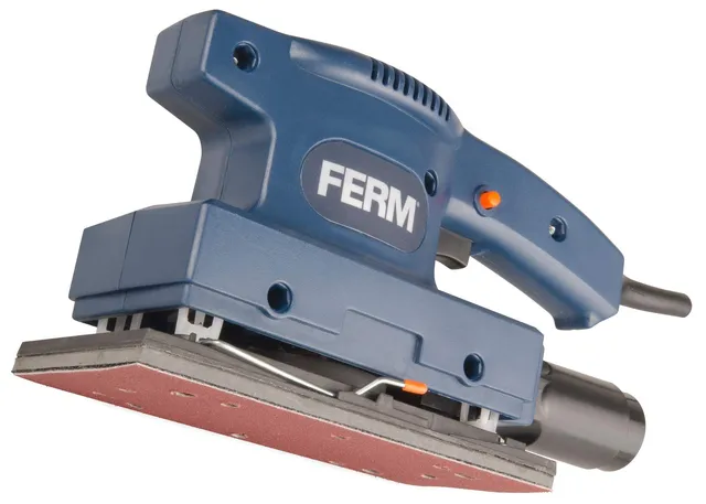Ferm PSM1027 Levigatrice Orbitale 135 W 90x187 mm con G80