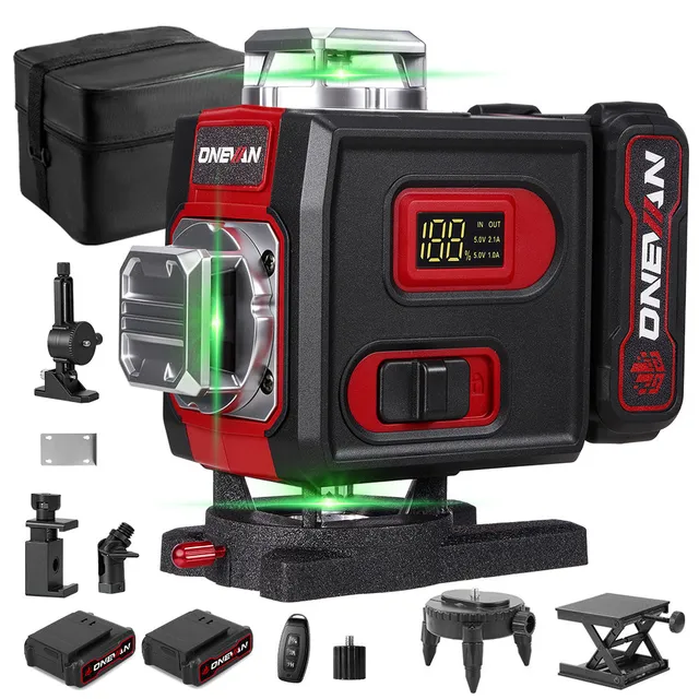 ONEVAN Home Improvement Livella Laser LK-822 16 Linee 4D EU