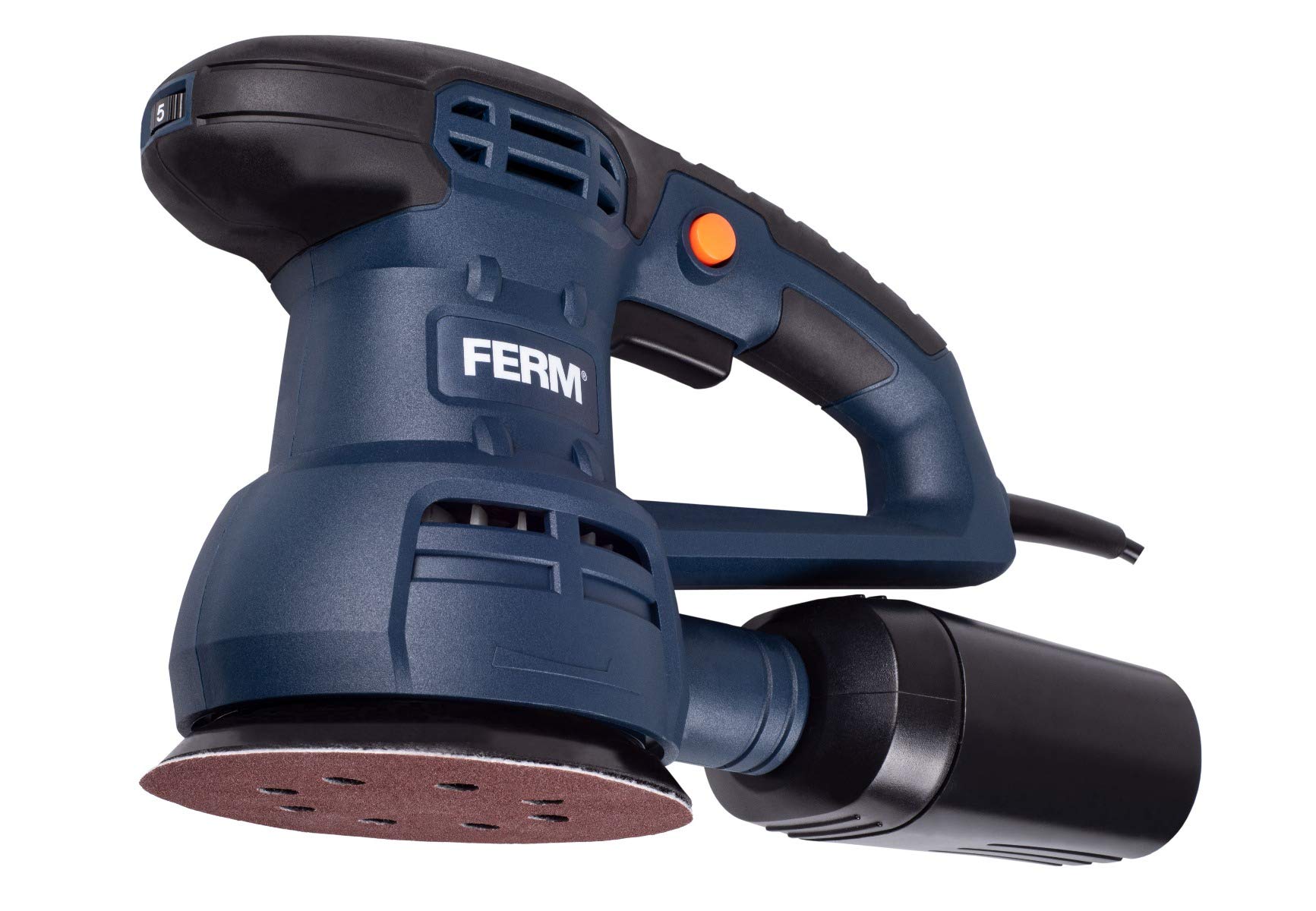 FERM ESM1010 levigatrice rotorbitale 430W con 6 fogli
