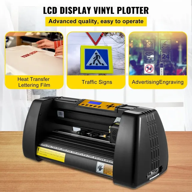 Sihao 375 Manual Plotter Taglio Vinile 14" 3 Lame Penna