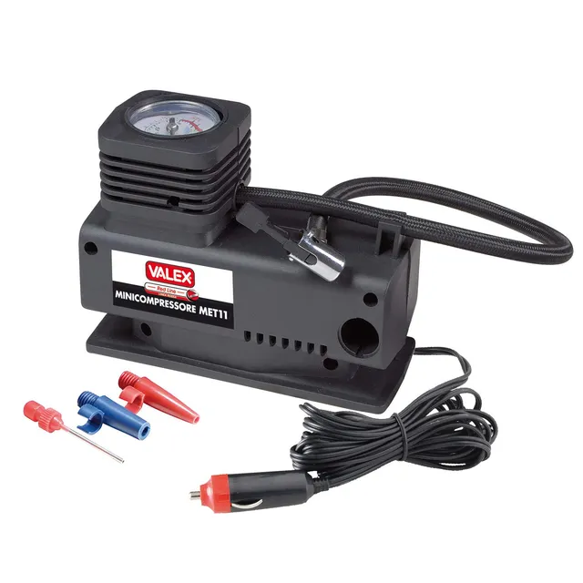 Valex Met11 Minicompressore Auto 8 Bar Accendisigari