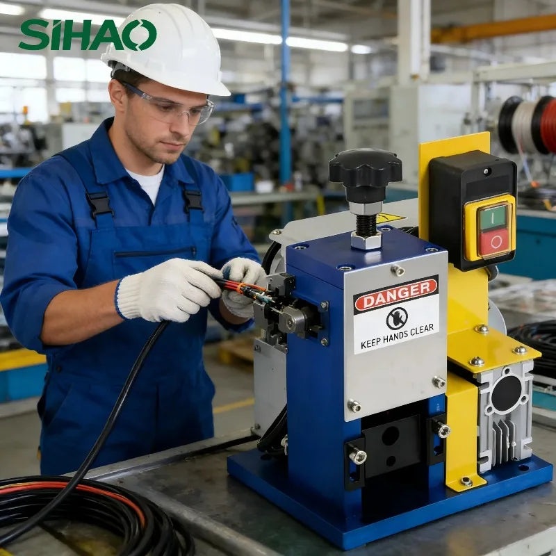 Sihao Stripping Machine Spelacavi elettrica 1-25mm motore 180W
