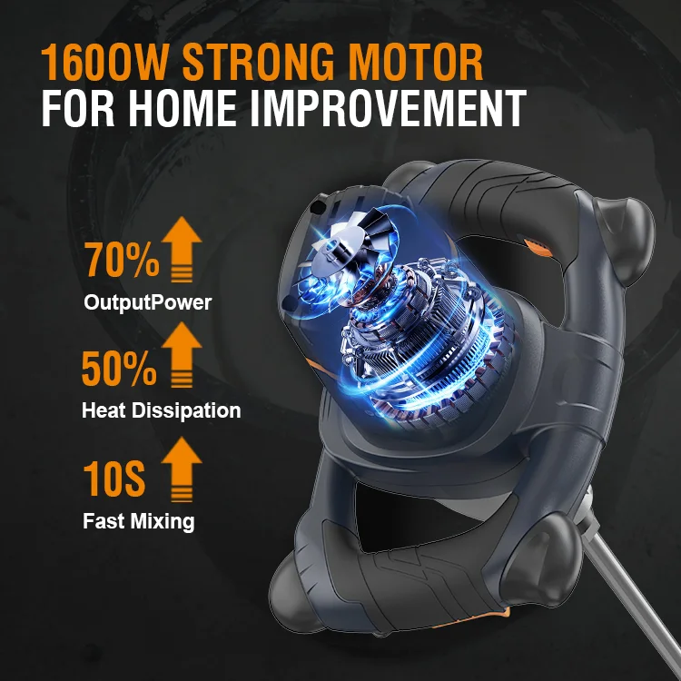 Maxxt MPM1600 Miscelatore Elettrico 1600W 120L M14
