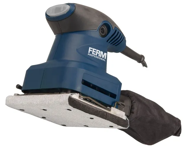 FERM levigatrice orbitale 220W 105x113 mm aspirazione