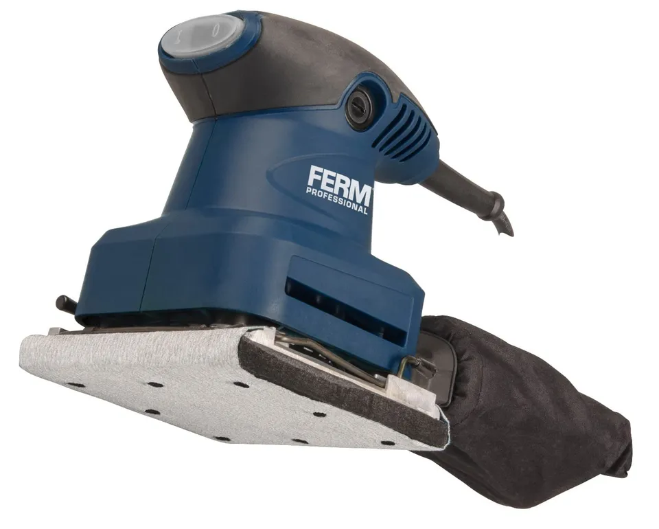FERM levigatrice orbitale 220W 105x113 mm aspirazione