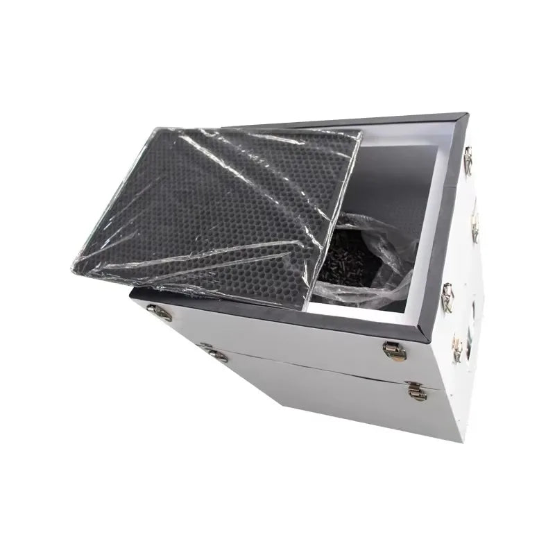 Sihao Engraving Machine Parts aspiratore fumi Silver 3 stadi
