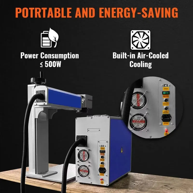 Sihao Laser marcatore fibra 30W 150x150mm spina EU