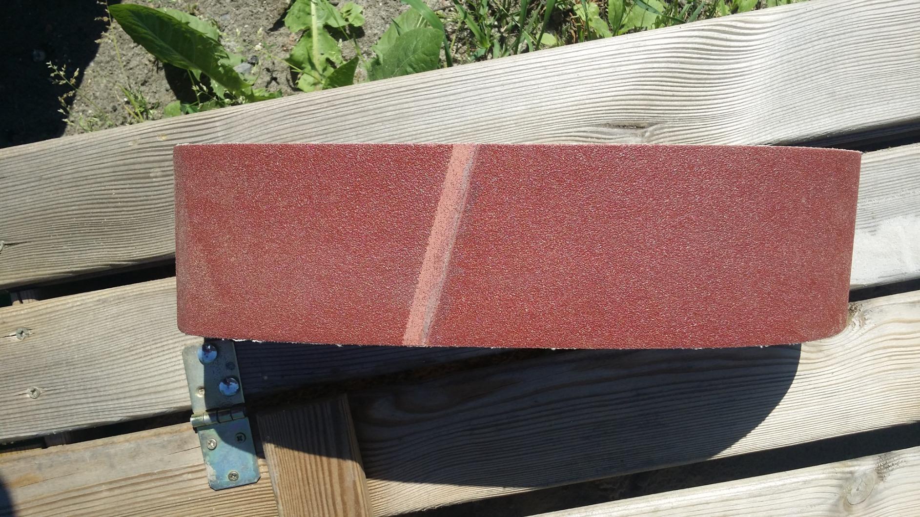 FERM nastri abrasivi 915x100mm set 3 pezzi G60 G100 G150 banco