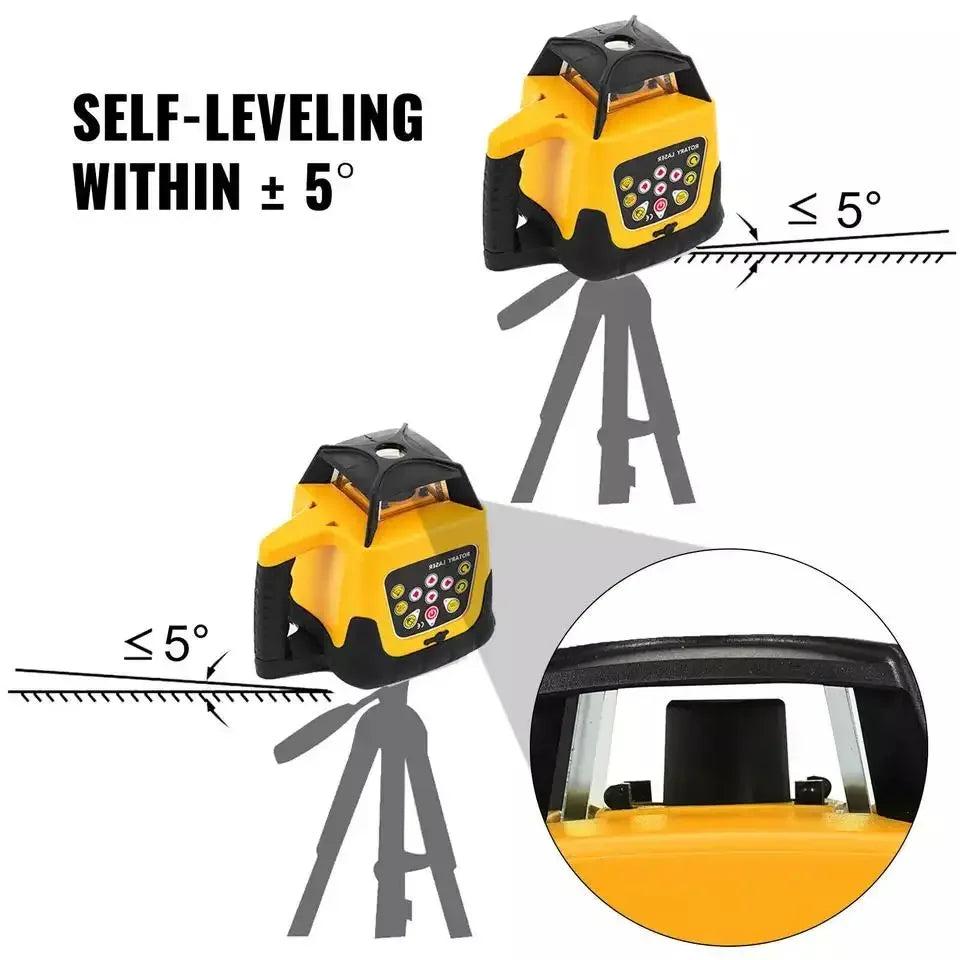 Sihao Surveying Livello laser rotativo 360 raggio rosso 500m