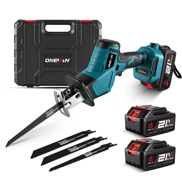 ONEVAN Woodworking Tools sega alternativa 15mm 2 batterie brushless