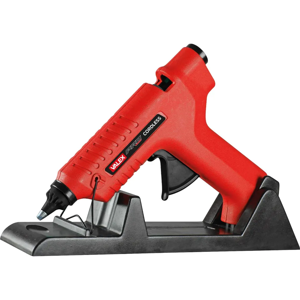 Valex Pistola Termocollante 80W senza Filo con Base 12mm