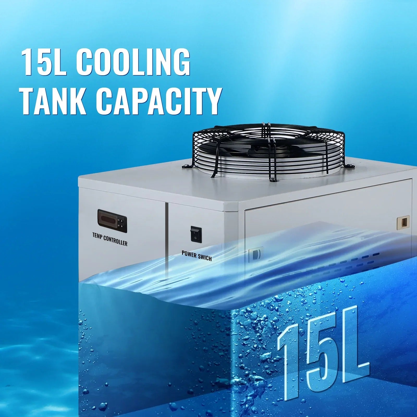 Sihao CW-6000 chiller acqua industriale 15L 3000W 220V