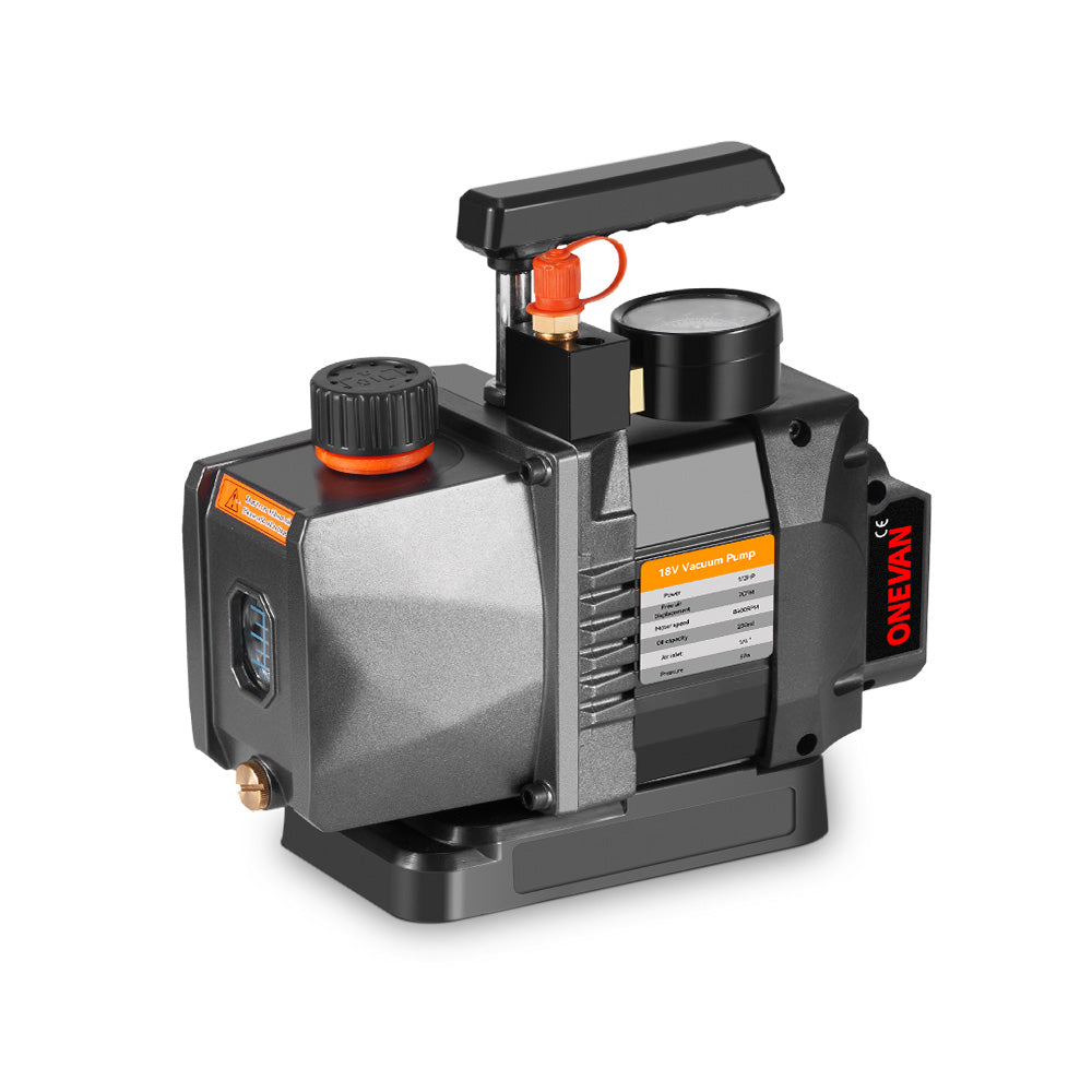 ONEVAN Pompa Vuoto Brushless 7CFM 18V per Clima Auto