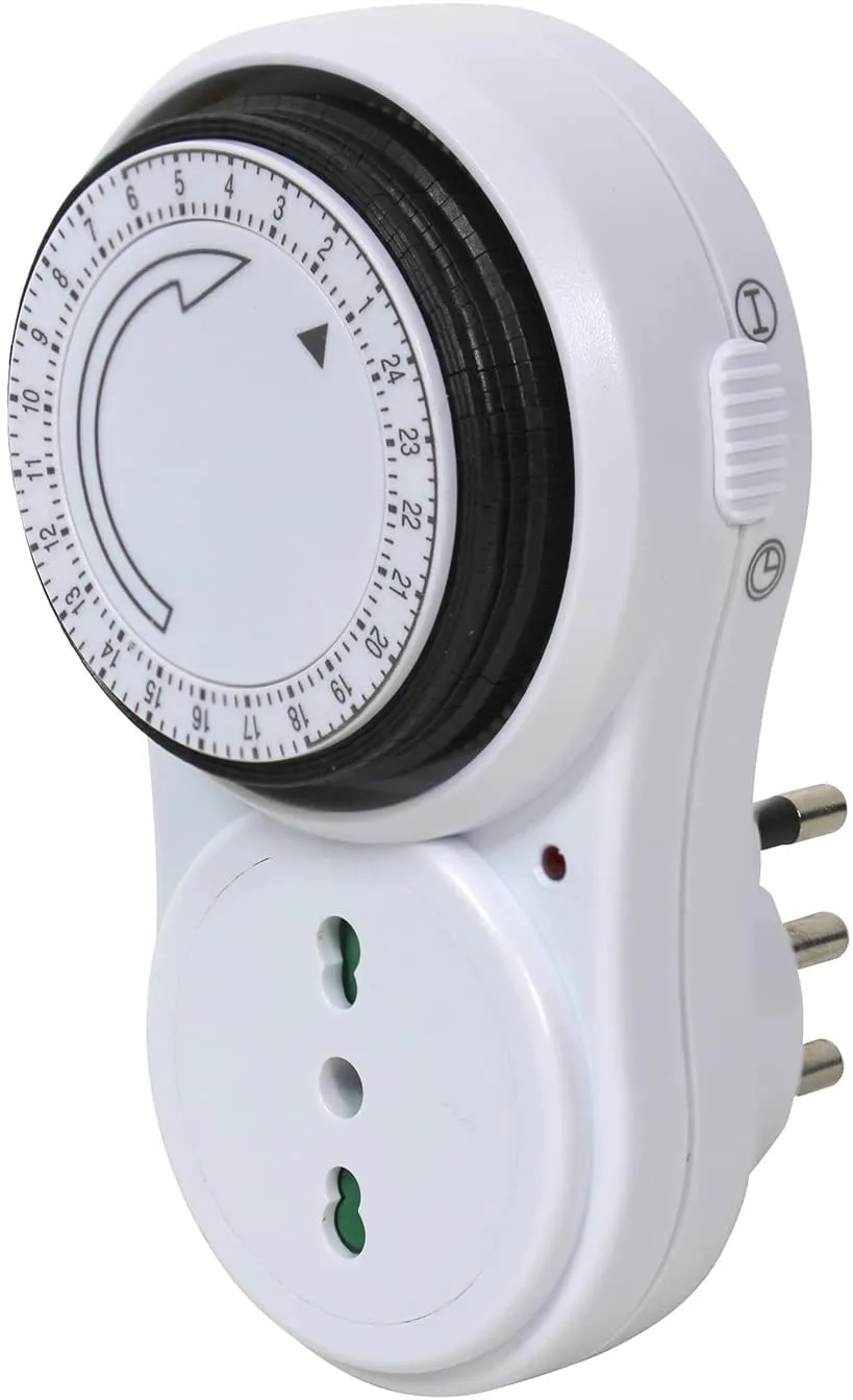 Valex 1959906 presa temporizzata giornaliera 230V 16A bipasso