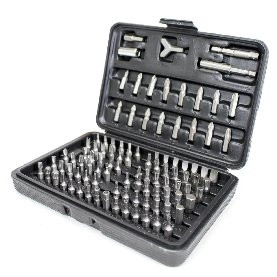 Valex Set Inserti 100 Pezzi Attacco 1/4” Esagonale