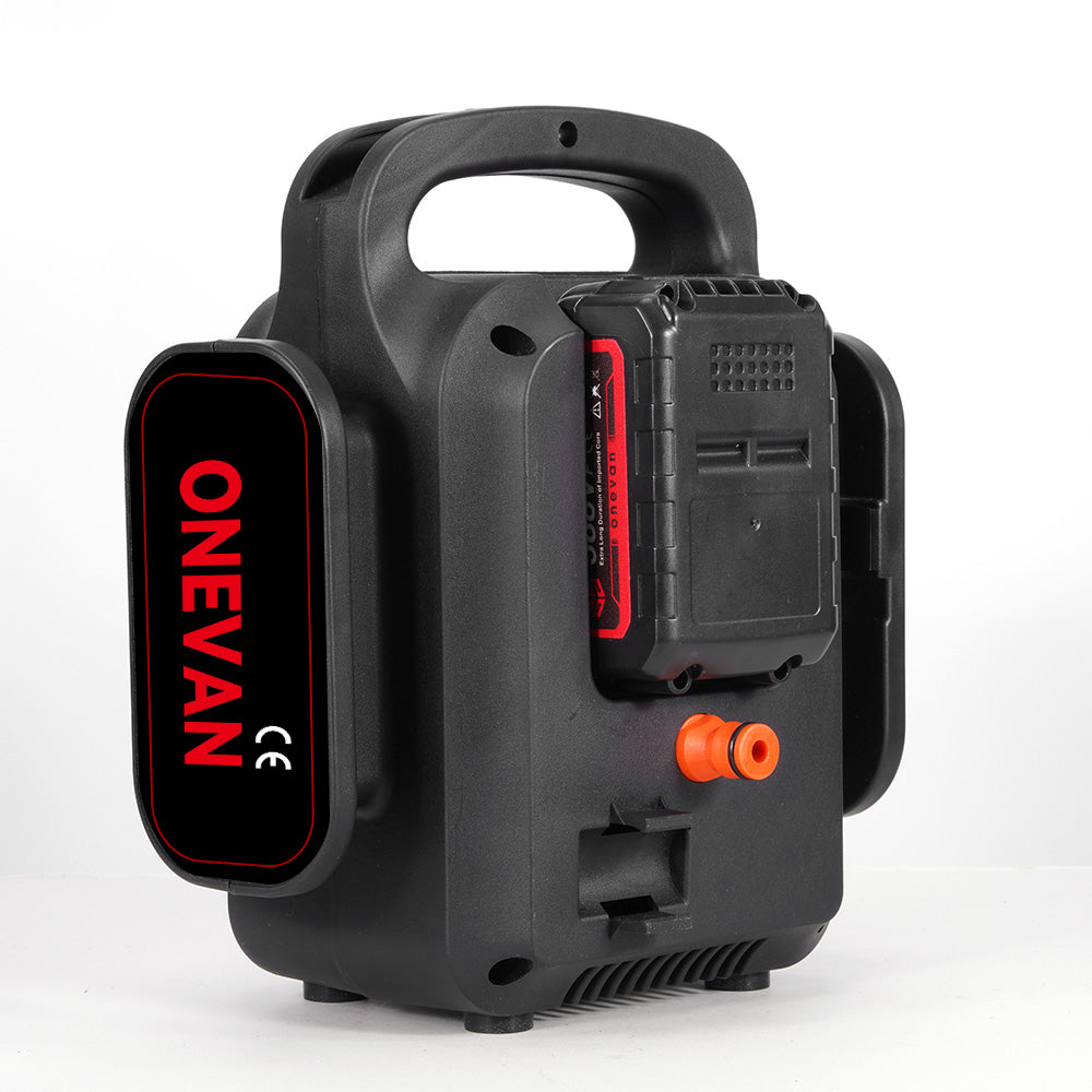 ONEVAN Automotive Tools Idropulitrice a Batteria 15Bar 2Batt