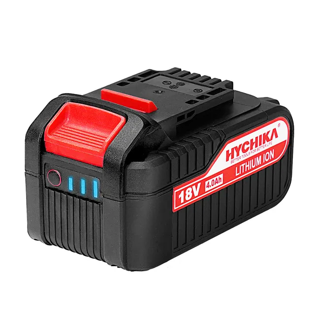 HYCHIKA Batteria Litio 18V 20V 4.0Ah 4000mAh per Utensili