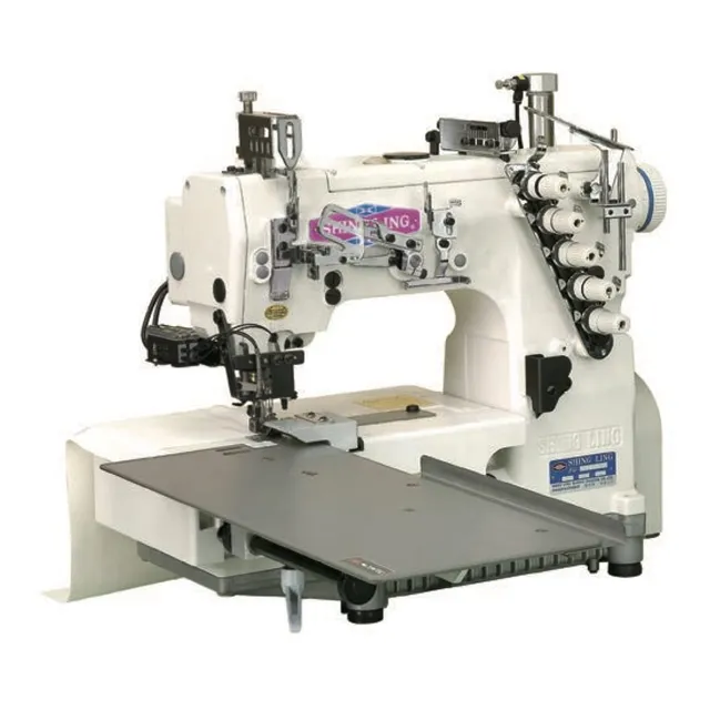 Shing Ling FG-798-TF-SAS Macchina Piana Interlock 3 Aghi
