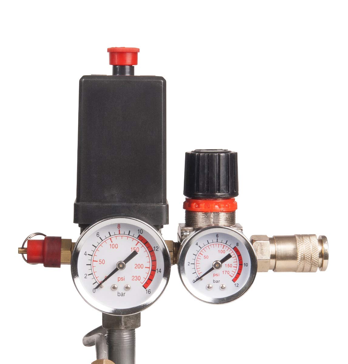 FERM Compressore Olio 1100W 24L 8 Bar CRM1045