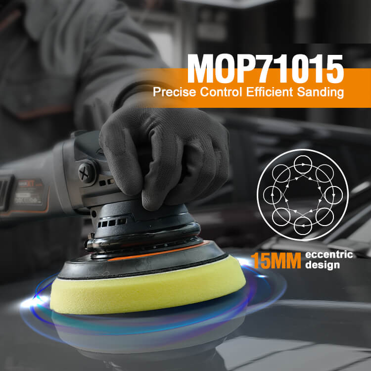 MAXXT MOP71015 Lucidatrice Orbitale 710W 150mm 15mm