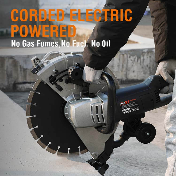 MAXXT Concrete Saw MCS2600 troncatrice cemento 355 mm 2600W
