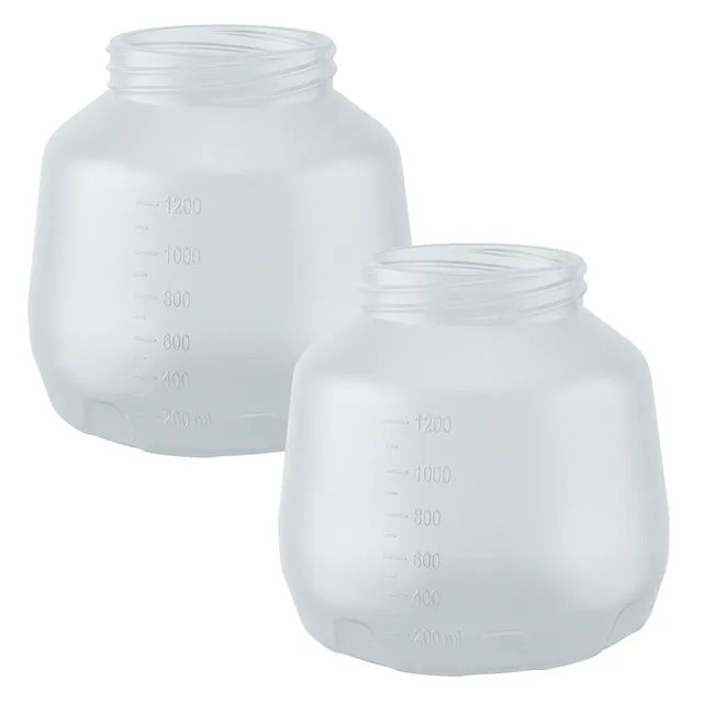 HYCHIKA E011303 Serbatoio Vernice 1200ml 2 Pezzi per 600W