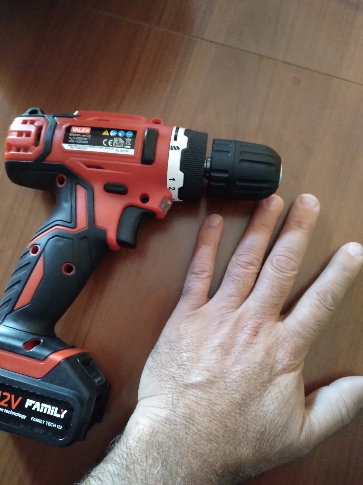 VALEX Family-Tech 112 trapano avvitatore 12V mandrino 10mm