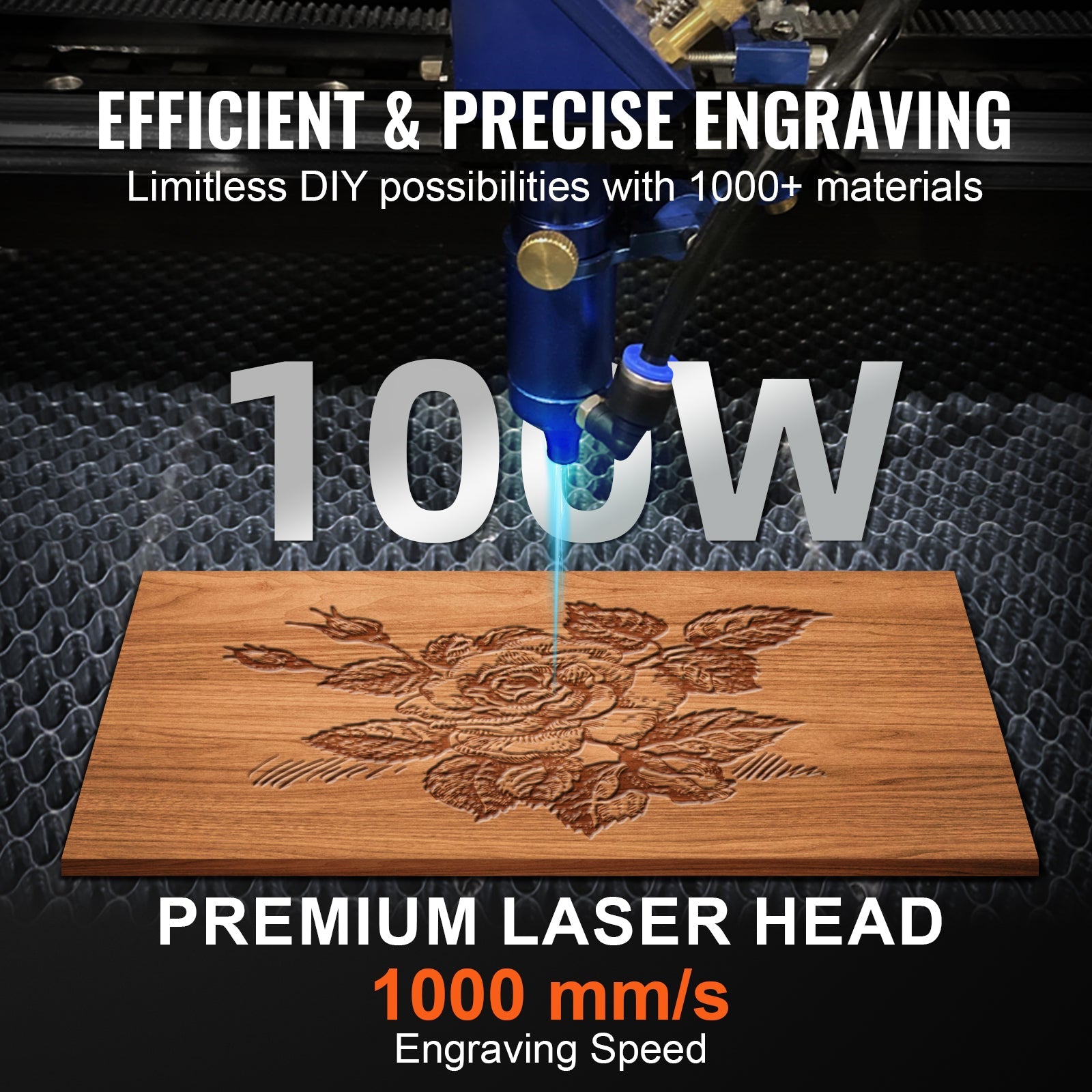 Sihao Laser Engraving incisore CO2 100W 90x60cm
