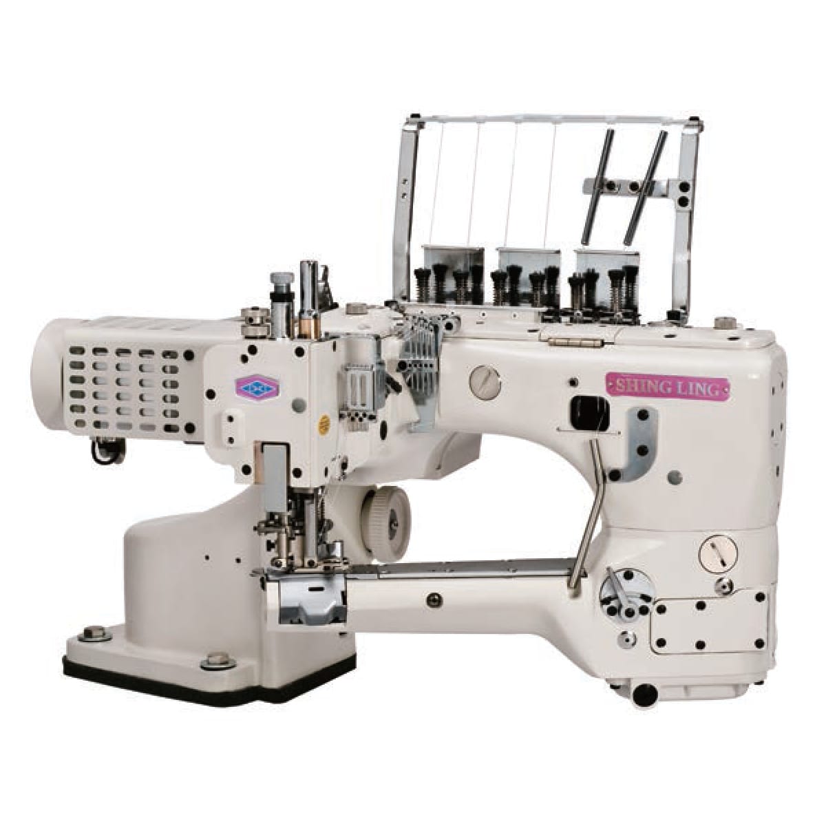 Shing Ling SL-700 SL-703-460 Macchina interlock 4 aghi 6 fili