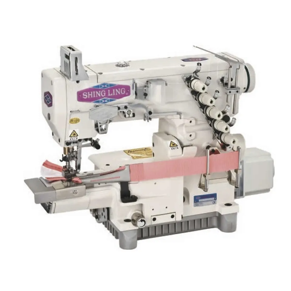 Shing Ling VG-888A-CF coverstitch 3 aghi 5 fili cilindrica