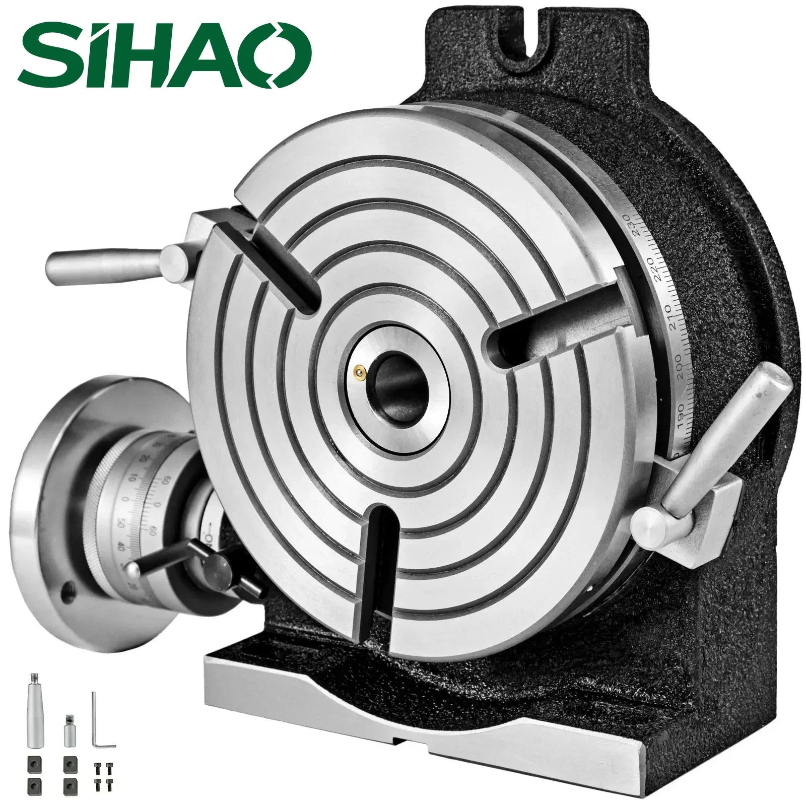 Sihao Rotary Table 200mm tavola rotante 8" 3 cave