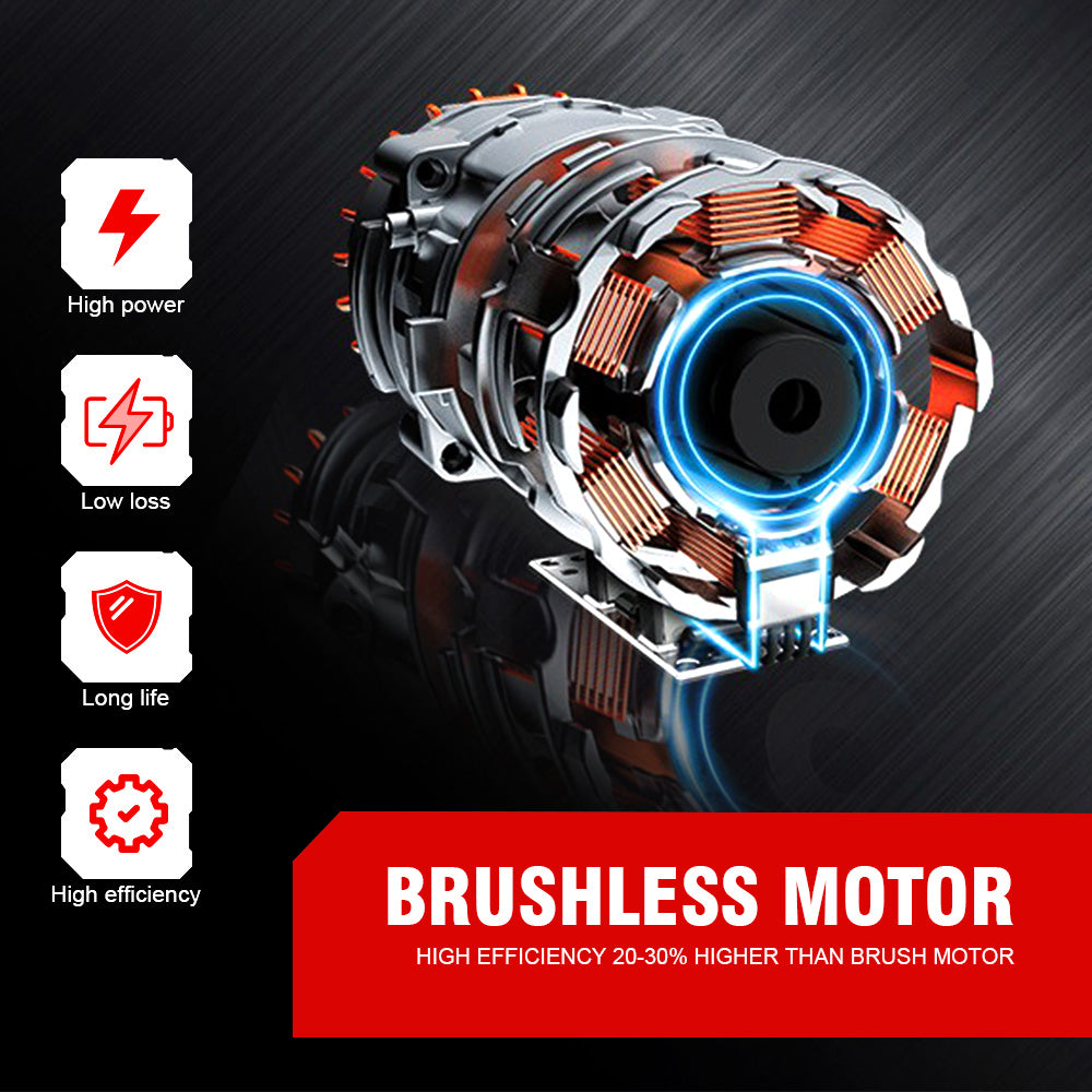 ONEVAN 422J Sparachiodi a Batteria 18V Brushless 2 Batterie