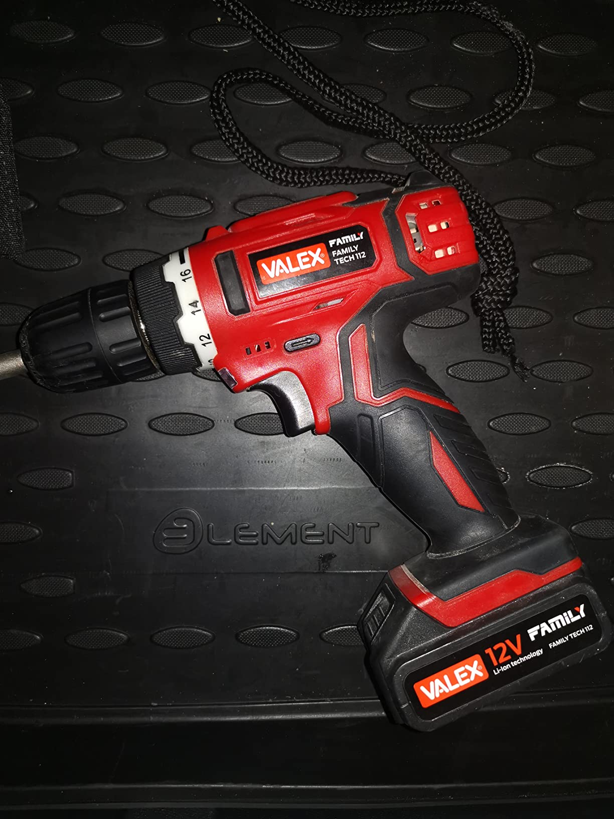 VALEX Family-Tech 112 trapano avvitatore 12V mandrino 10mm