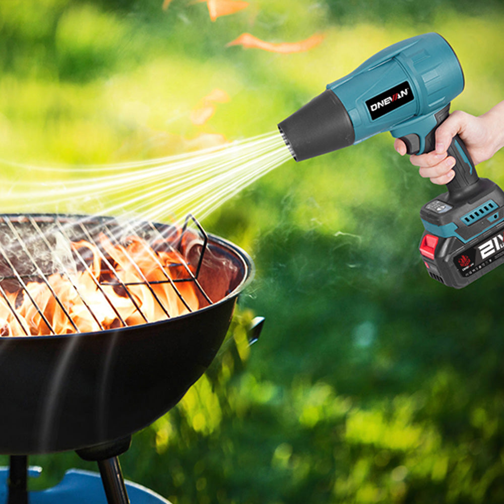 ONEVAN Turbo Soffiatore a Batteria 18V 720W 2 Batterie