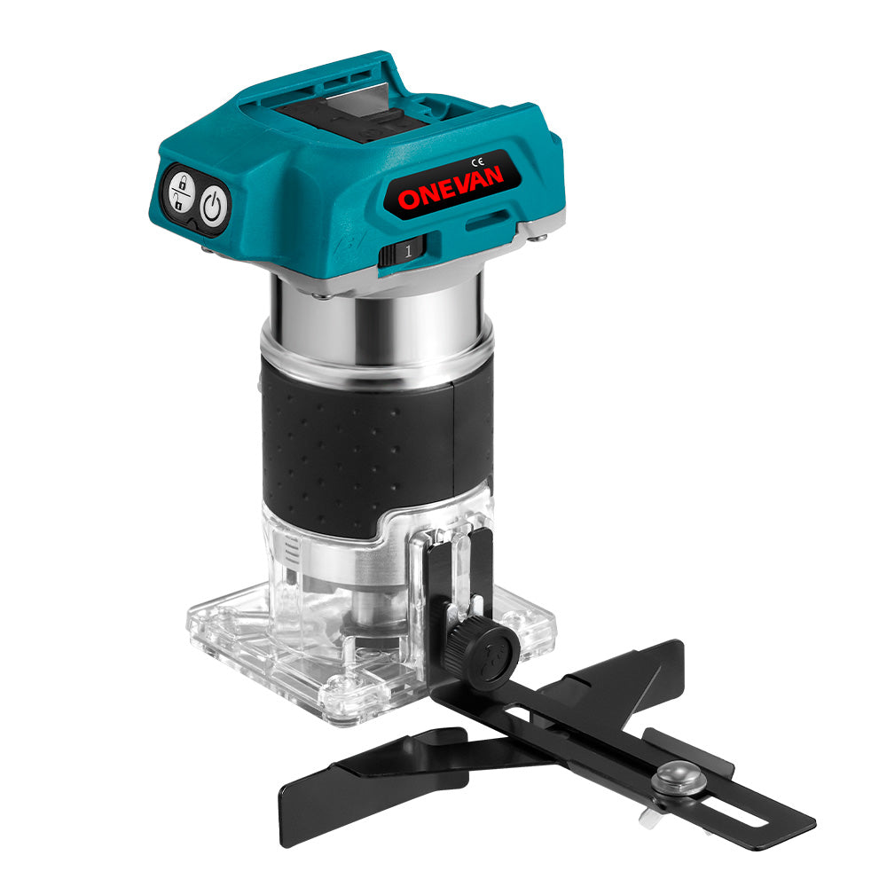 ONEVAN Woodworking Tools Rifilatore 300W Base Trasparente