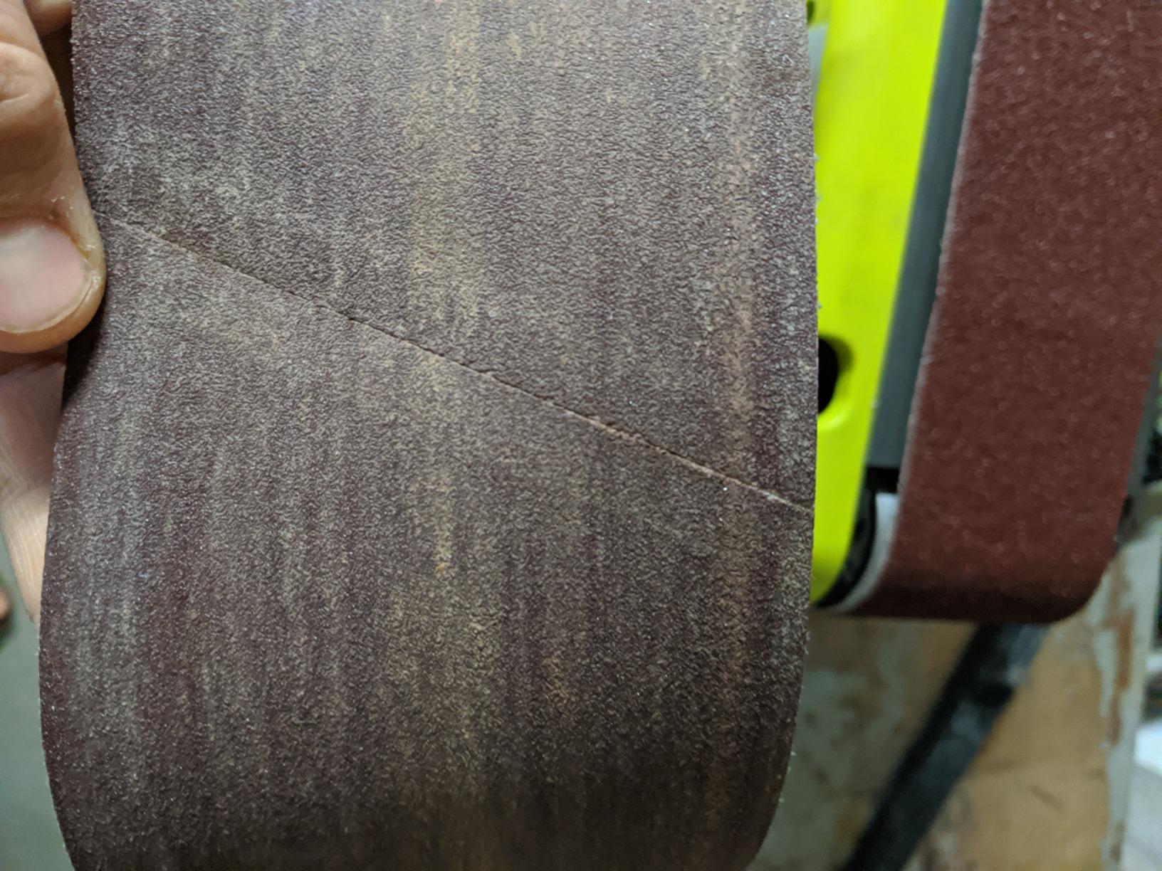 FERM nastri abrasivi 915x100mm set 3 pezzi G60 G100 G150 banco