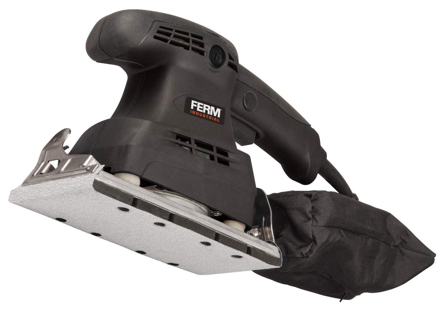 FERM PSM1029P Levigatrice Orbitale 300W Aspirazione